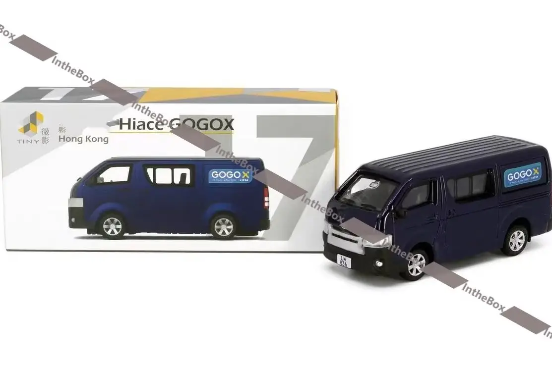 theBox Store TINY 1:64 Hiace GOGOX Diecast Model Car Collection Limited Edition Hobby Toys