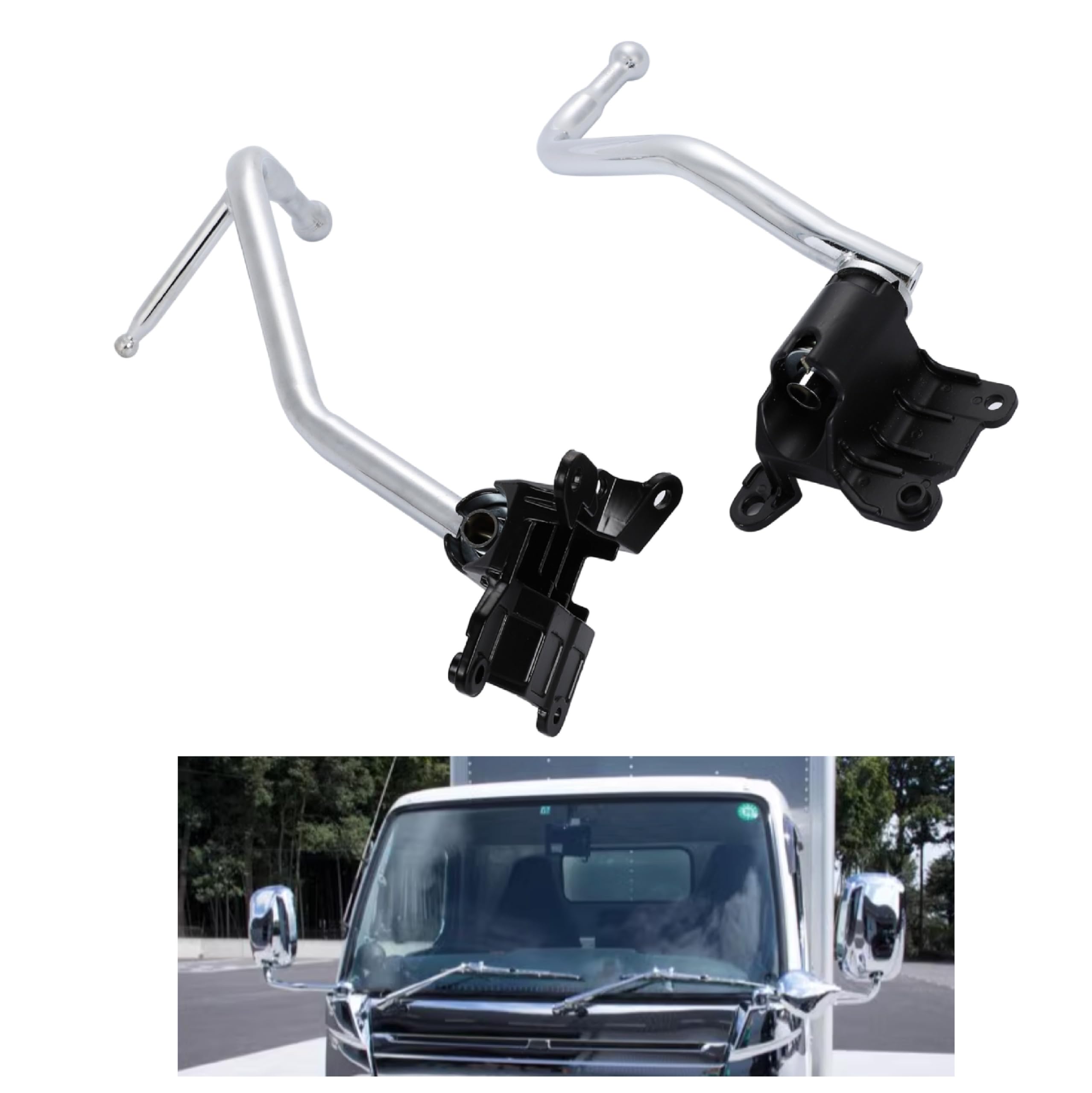 Mitsubishi Fuso Generation Canter зеркальный хромированный оригинальный ручной Canter боковая дверь зеркало заднего вида Fuso левая и правая заказные детали кронштейны, отделка, тип,